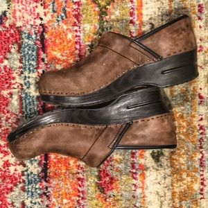 Bjorndel Leather 8.5 Brown EUC support clog